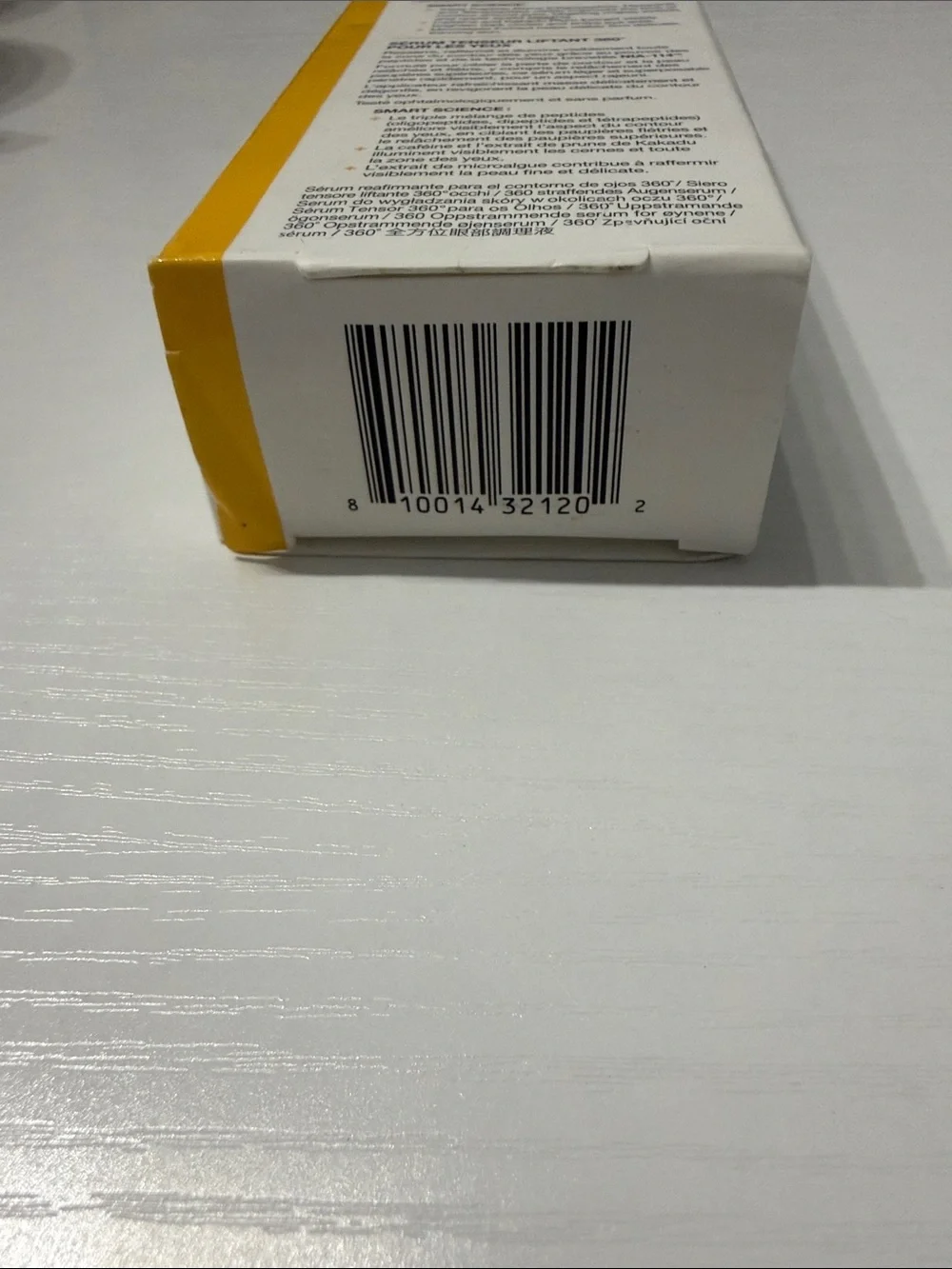 StriVectin White Eye Serum Tube with Yellow Accent